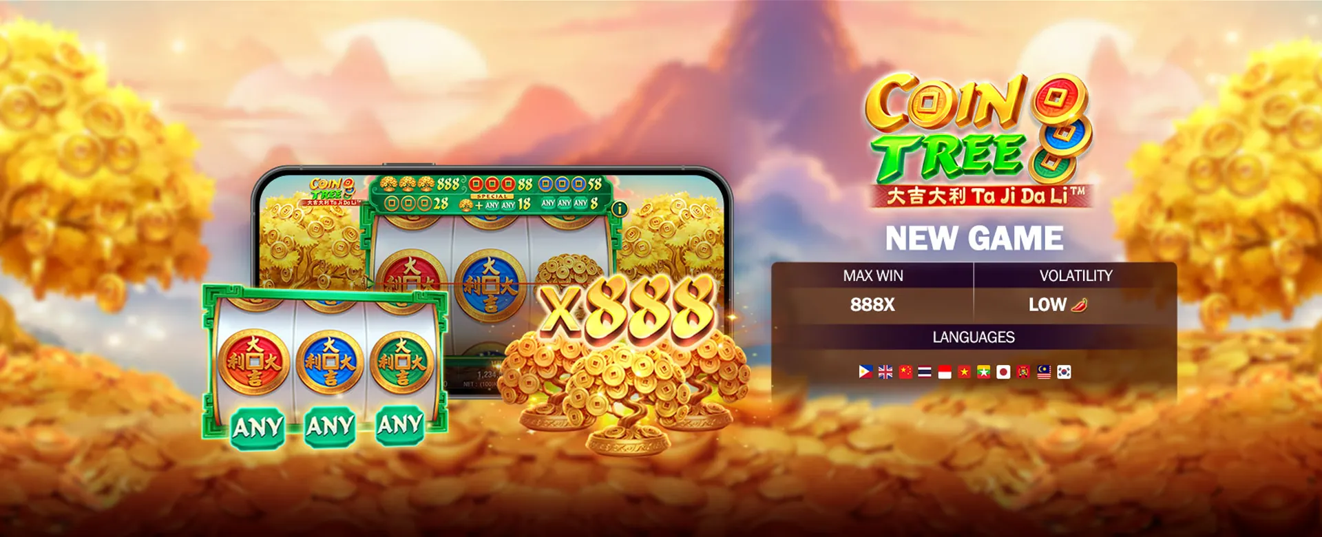 Abstract casino background with lights